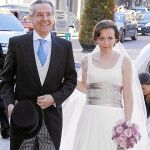 Cus Blesa se casó en 2010 y su padre la llevó hasta el altar, aunque Gámez, entonces su novia, no asistió