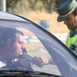 Imagen de archivo de un control de alcoholemia