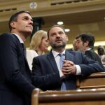 Pedro Sánchez y José Luis Ábalos