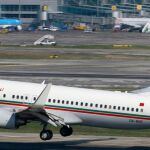 UN avión de la Royal Air Maroc