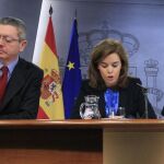 Rueda de prensa tras la reunión del Consejo de Ministros de la pasada semana