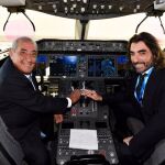 El fundador de Globalia, Juan José Hidalgo, junto a hijo, Javier Hidalgo