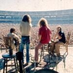 Los integrantes del grupo Crosby, Stills, Nash & Young (CSNY), David Crosby, Stephen Stills, Graham Nash y Neil Young, que forma parte de la película documental "David Crosby: Remember My Name"