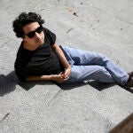 El cineasta Jonás Trueba en Vistillas días antes del estreno de su última película, "Quién lo impide"
