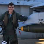 El teniente Fernando Pérez Serrano, fallecido en un accidente aéreo en la Base de Torrejón