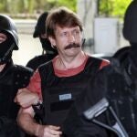 El traficane de armas ruso Viktor Bout en el momento de su detención en Tailandia en 2008