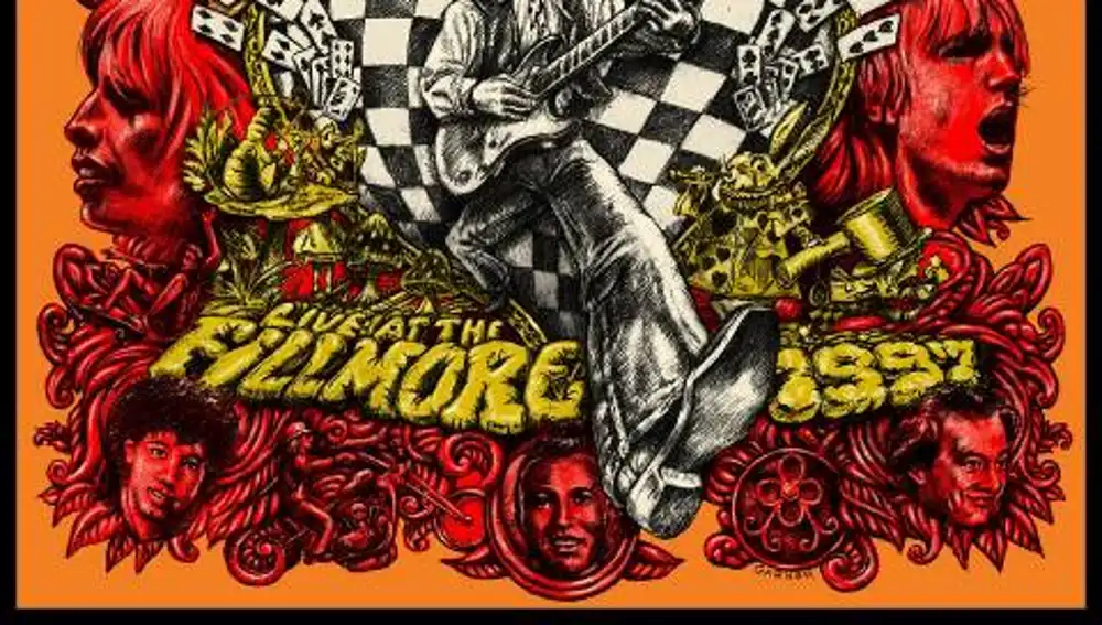 Portada del disco en directo "Live at Fillmore" de Tom Petty