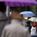 MURCIA.-Temperaturas hasta 10ºC más frías de lo normal con chubascos y tormentas marcarán el tiempo esta semana en España