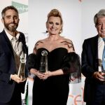 Roberto Leal, Ainhoa Arteta y Enrique Cerezo