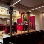 Mesa de ponentes del congreso internacional de la Real Academia de Jurisprudencia y Legislación de España