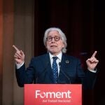 El presidente de Foment del Treball, Josep Sánchez Llibre.