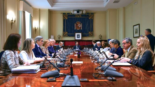 Pleno del CGPJ en el que hoy se debate el informe a la proposición de Ley Orgánica de amnistía para la normalización institucional, política y social de Cataluña.