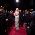 Anya Taylor-Joy en la alfombra roja, vestida de Dior