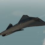 Imagen del prototipo del dron Wingman