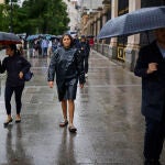 Lluvias en Madrid