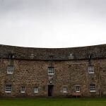 Una fotografía tomada el 22 de mayo de 2024 muestra uno de los edificios de la Gordonstoun School, en Elgin, en las Tierras Altas escocesas