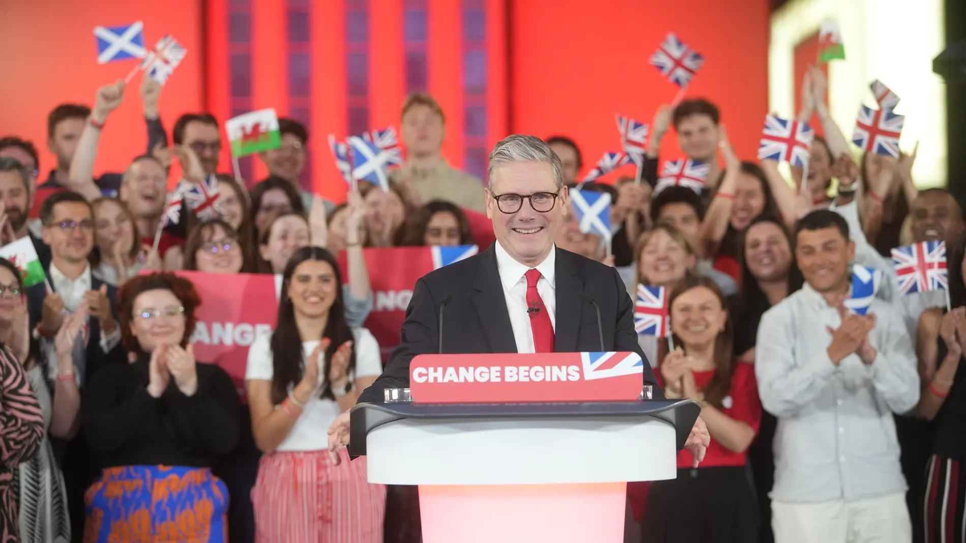 VÍDEO: R.Unido.- Starmer gana con mayoría absoluta las elecciones de Reino Unido: "Lo hemos conseguido"