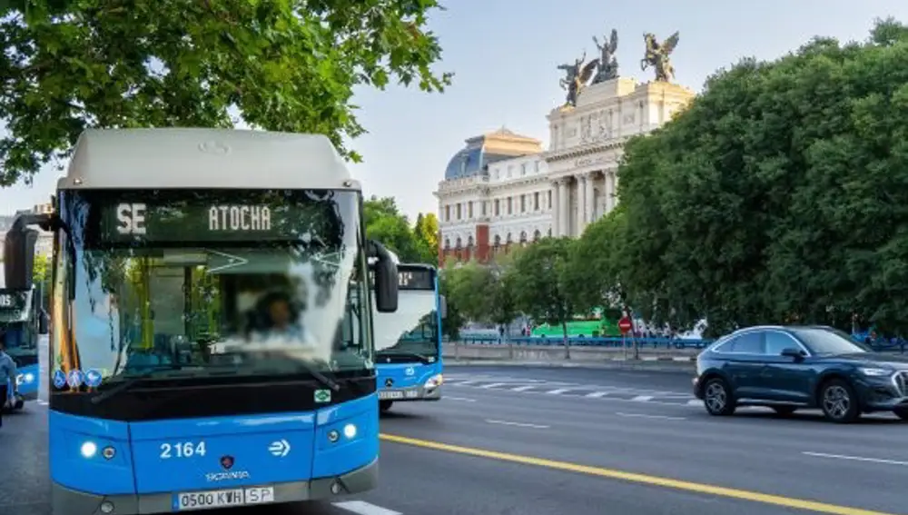 MADRID.-Un servicio gratuito de EMT conectará sábado y domingo las estaciones de Atocha y Villaverde Alto por obras en Cercanías