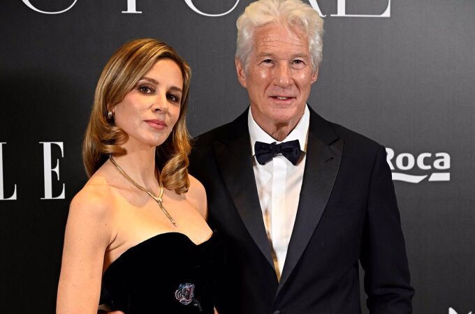 Richard Gere y Alejandra Silva, la viva imagen del amor en su regreso por todo lo alto a España