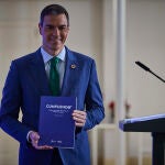 Comparecencia de Pedro Sanchez en en Palacio de la Moncloa para hacer balance del año politico. © Alberto R. R