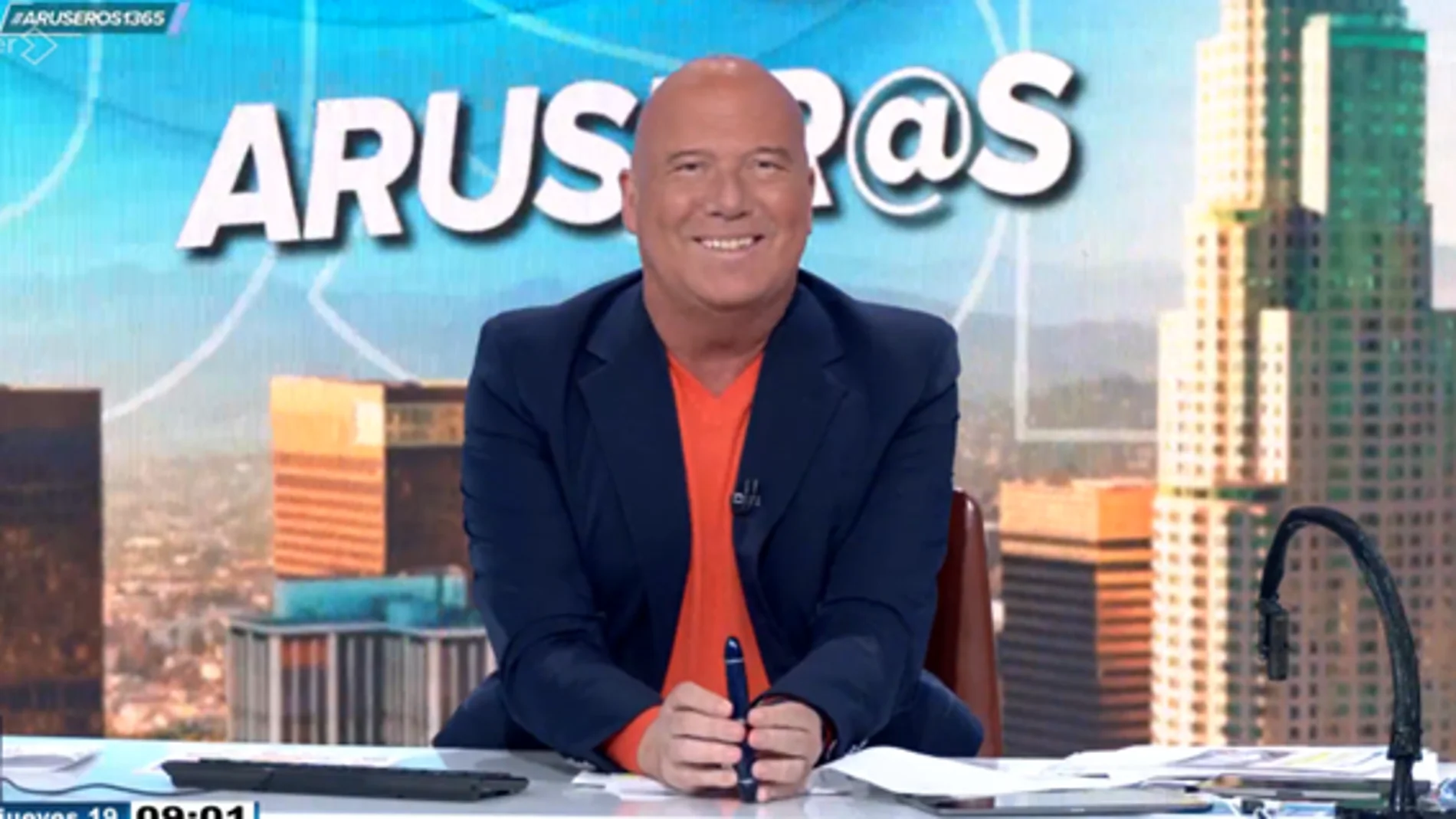 Alfonso Arús, presentador de 'Aruser@s'