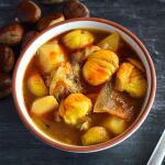 Caldo de castañas