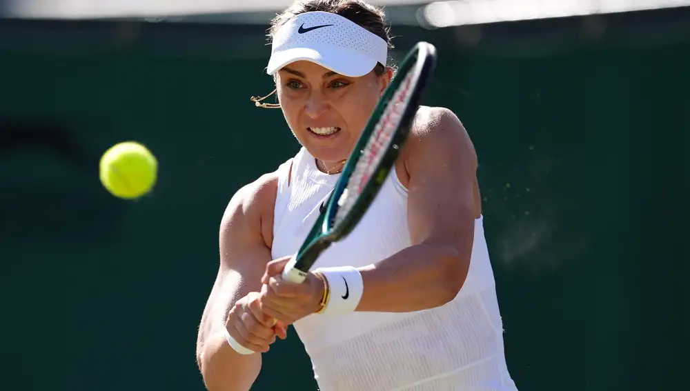 Tenis/Australia.- Paula Badosa: "Fue una batalla mental, estoy feliz por la victoria"