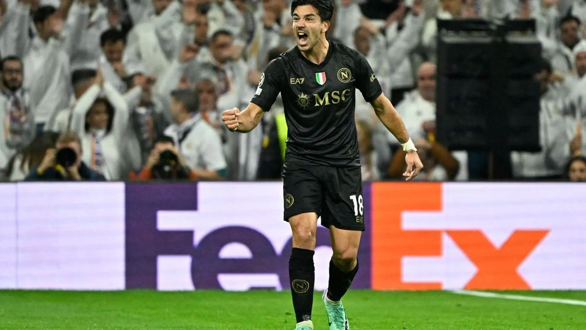 Giovanni Simeone con el Nápoles