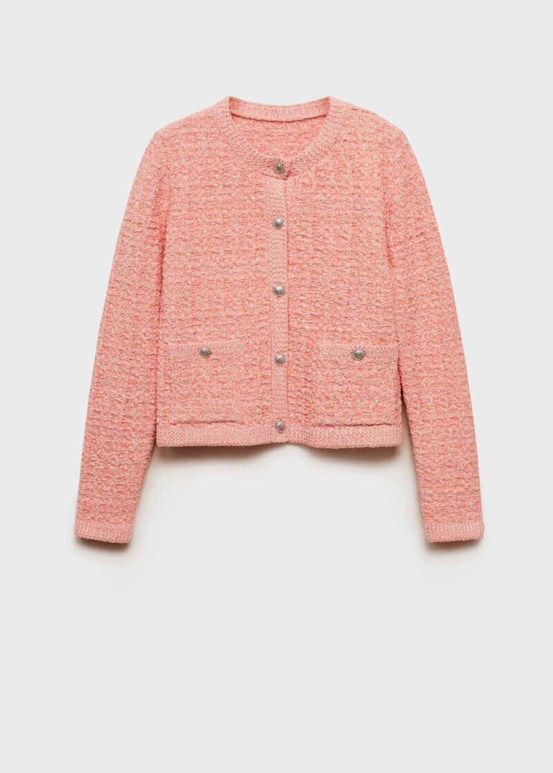 Chaqueta de tweed.