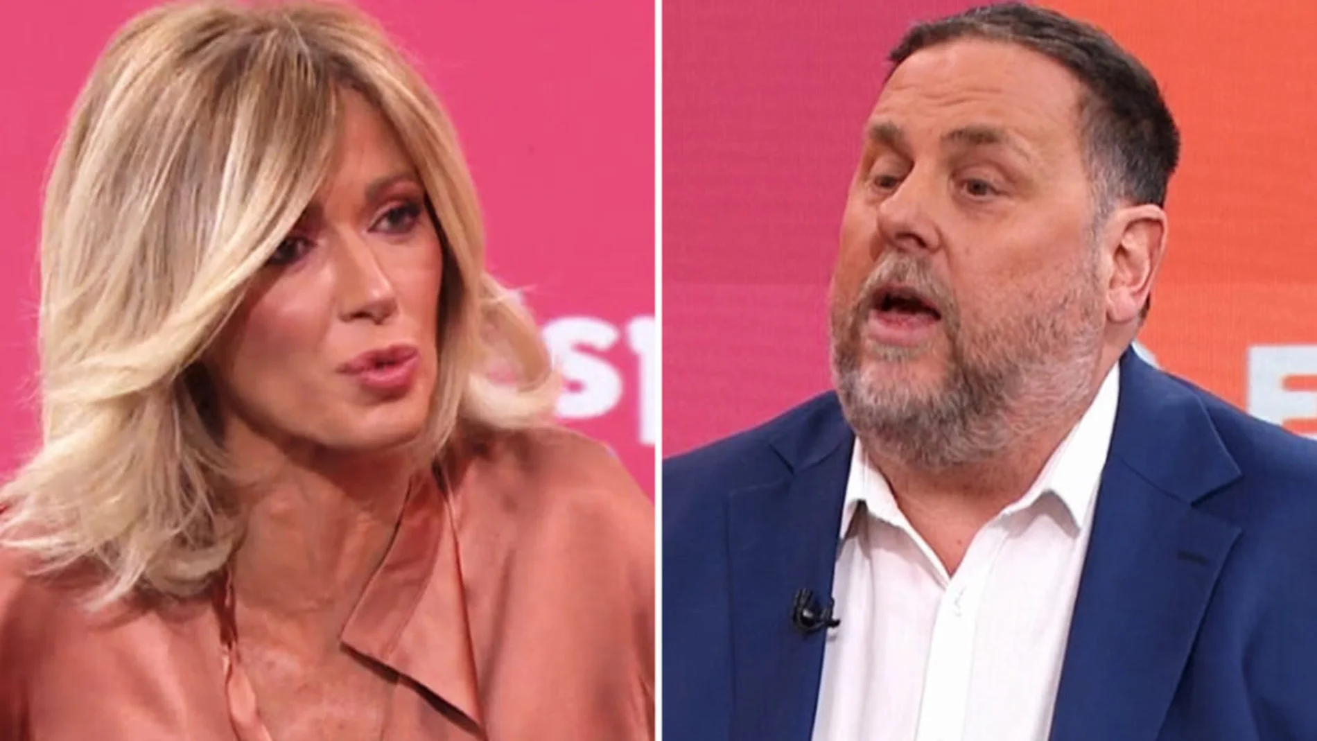Susanna Griso y Oriol Junqueras