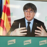 El ex presidente huido Carles Puigdemont