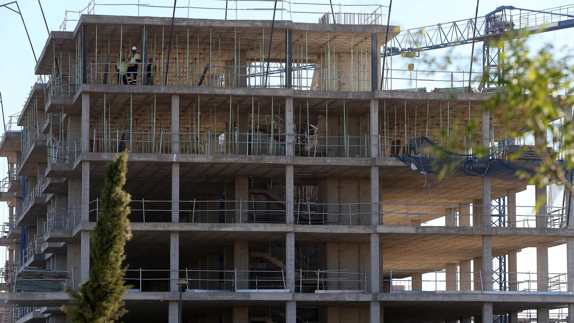 (Foto de ARCHIVO) Construcción de viviendas. REMITIDA / HANDOUT por JUNTA DE ANDALUCIA Fotografía remitida a medios de comunicación exclusivamente para ilustrar la noticia a la que hace referencia la imagen, y citando la procedencia de la imagen en la firma 16/07/2024