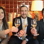 Patricia Sánchez Moro, Benjamin Fourmon y Javier Moro