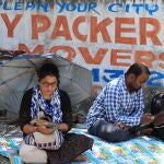 Indian teachers protest in Kolkata over job losses