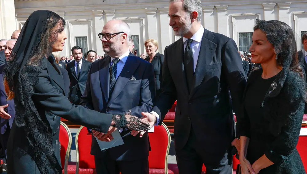 Los reyes de España en Roma para asistir al funeral del papa