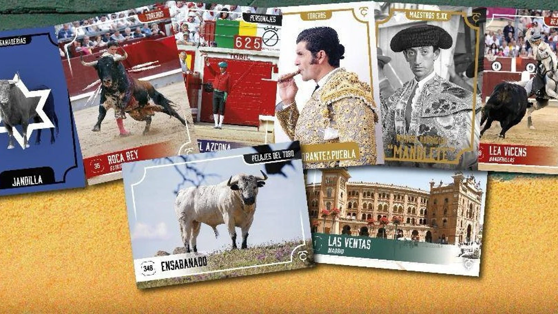 Así es "TauroCromos", la esperadísima colección sobre Tauromaquia en la que se han volcado todos los toreros