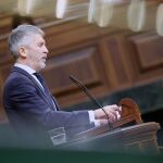 Marlaska comparecerá en el Pleno del Congreso el 21 de mayo para rendir cuentas por los contratos con Israel