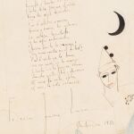 El manuscrito del "Romance de la luna luna" de Lorca