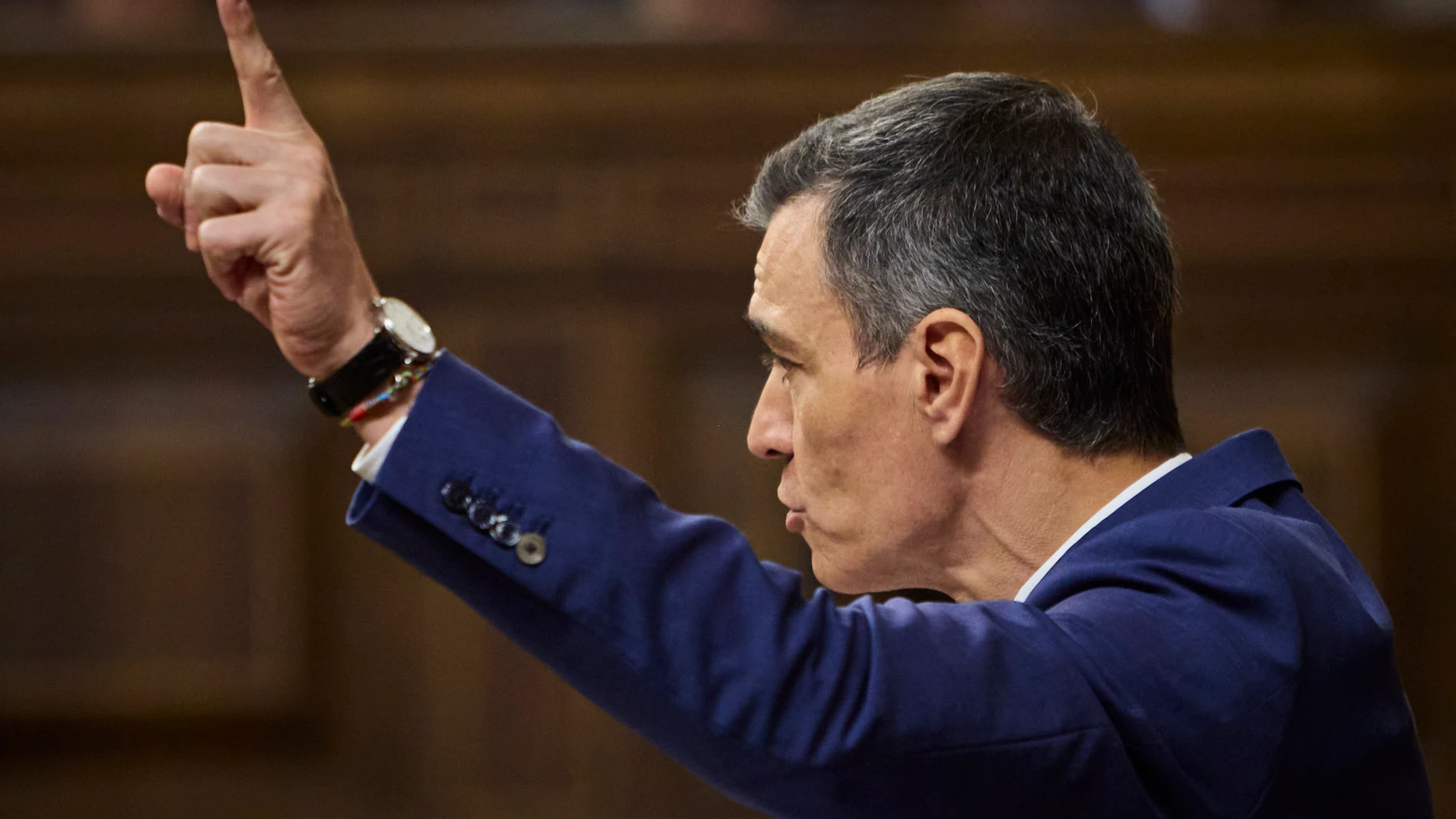 El presidente del Gobierno, Pedro Sánchez