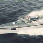 Primera imagen del dron naval Magura-7 que ha derribado cazas de combate por primera vez en la historia.