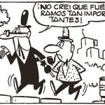 Una de las primeras viñetas de Mortadelo y Filemón