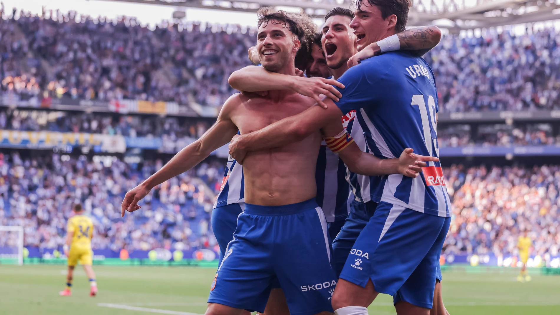 Puado fue el autor del primer gol del Espanyol