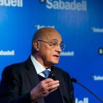 Josep Oliu, presidente de Banco Sabadell