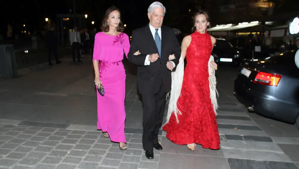 Isabel Preysler, Mario Vargas Llosa y Tamara Falcó
