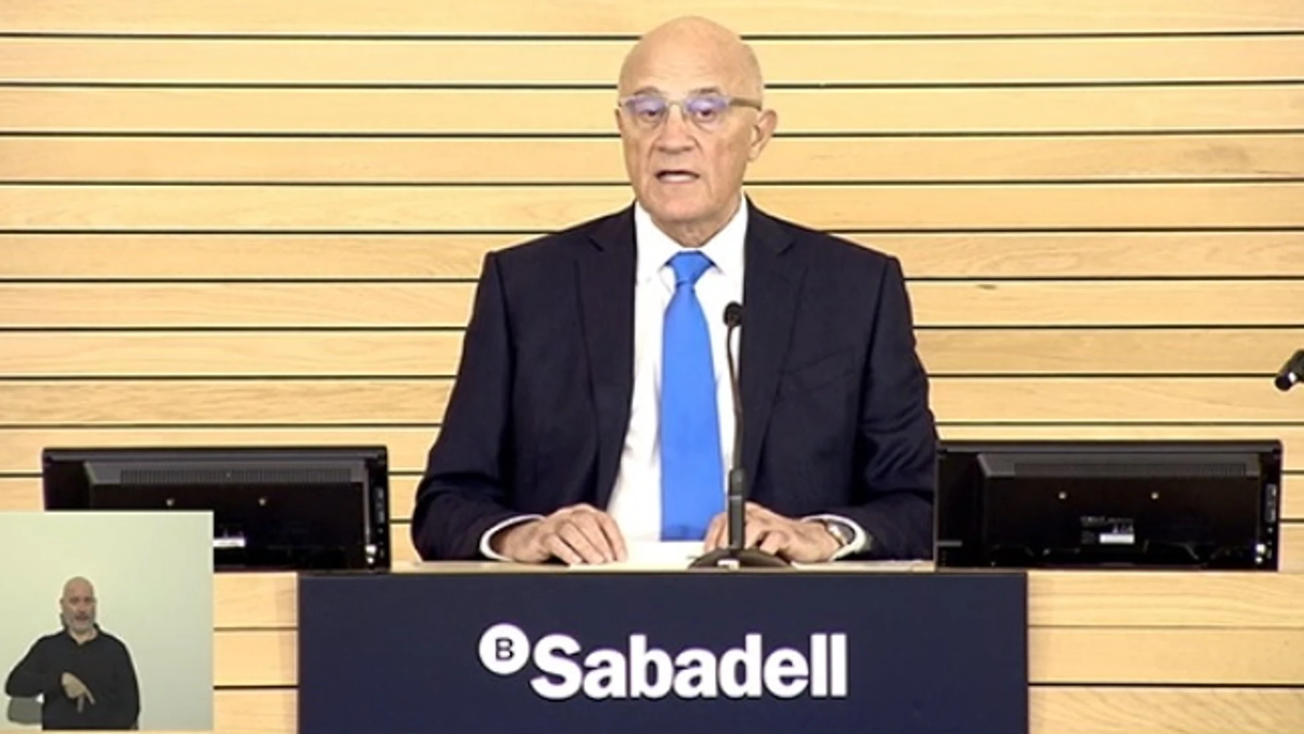 Economía/Finanzas.- Banco Sabadell ajustará su estrategia al reto del coronavirus y después priorizará la rentabilidad
