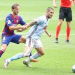 Okay Yokuslu con el Celta de Vigo.