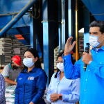 El dictador chavista, Nicolás Maduro, en Caracas, Venezuela
