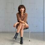 La actriz María León en una sesión en los Teatro del Canal, Madrid