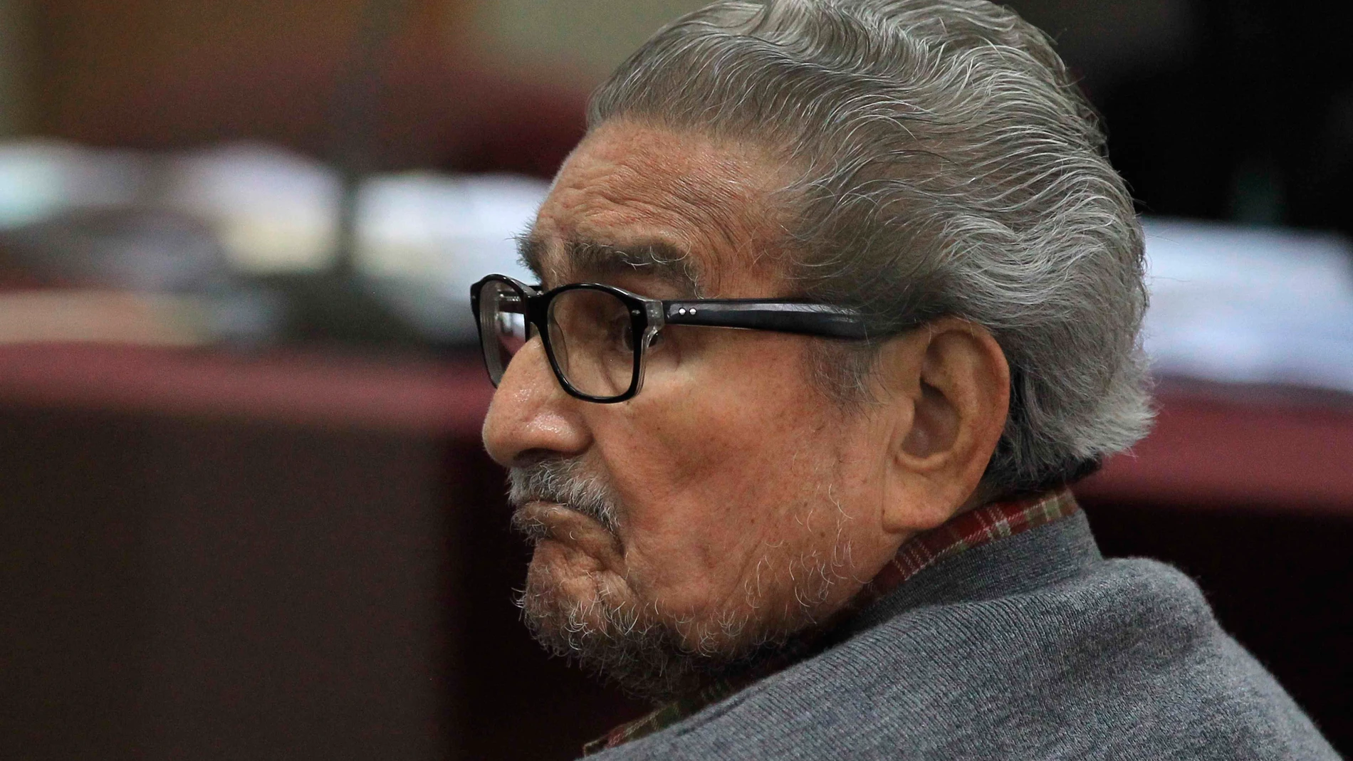 Fotografía de archivo del líder y fundador de la banda terrorista Sendero Luminoso, Abimael Guzmán, muerto recientemente en la cárcel EFE/ Paolo Aguilar ARCHIVO