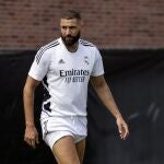 Benzema, en la pasada gira del Real Madrid por Estados Unidos
